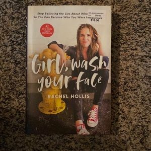 Girl, Wash your Face hardcover book.